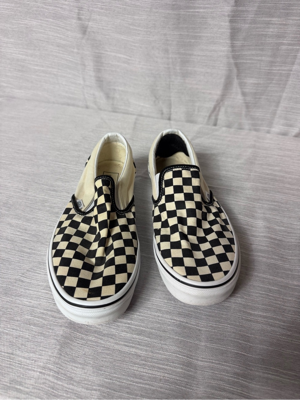 Checkerboard Vans - Picture 2 of 3